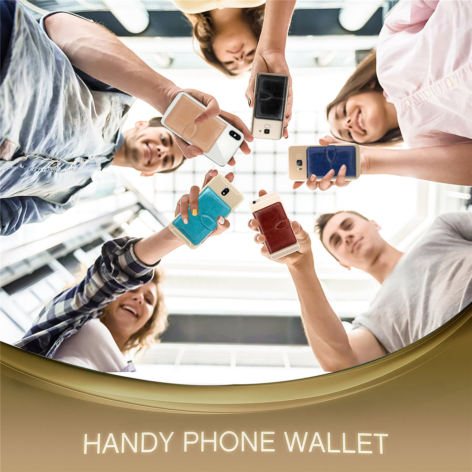 BEFOSPEY-Stick-On-Phone-Wallet-Business-3M-Adhesive-Sticker-Magnetic-Flip-PU-Leather-Credit-Card-Hol-1833041-1