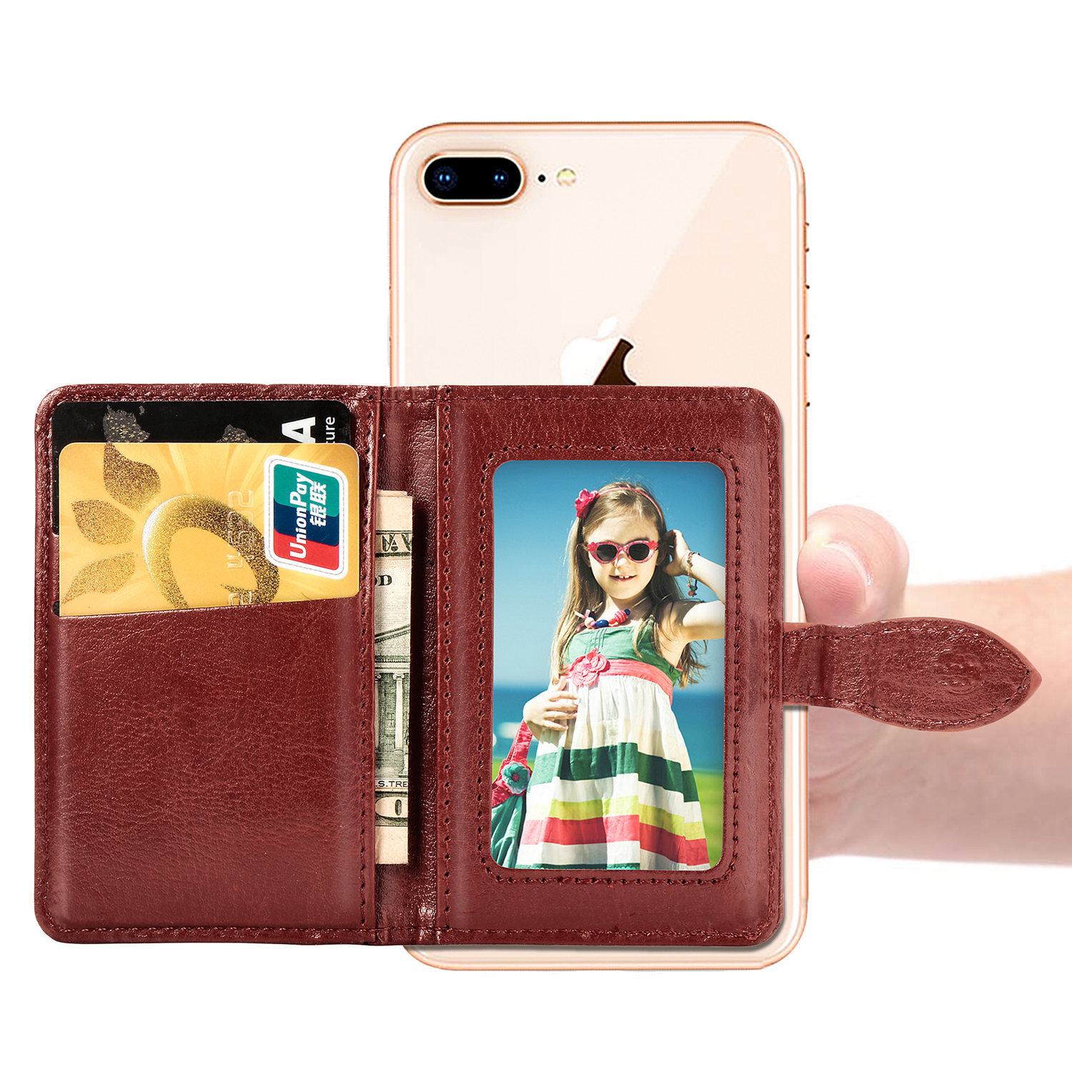 BEFOSPEY-Stick-On-Phone-Wallet-Business-3M-Adhesive-Sticker-Magnetic-Flip-PU-Leather-Credit-Card-Hol-1833041-6
