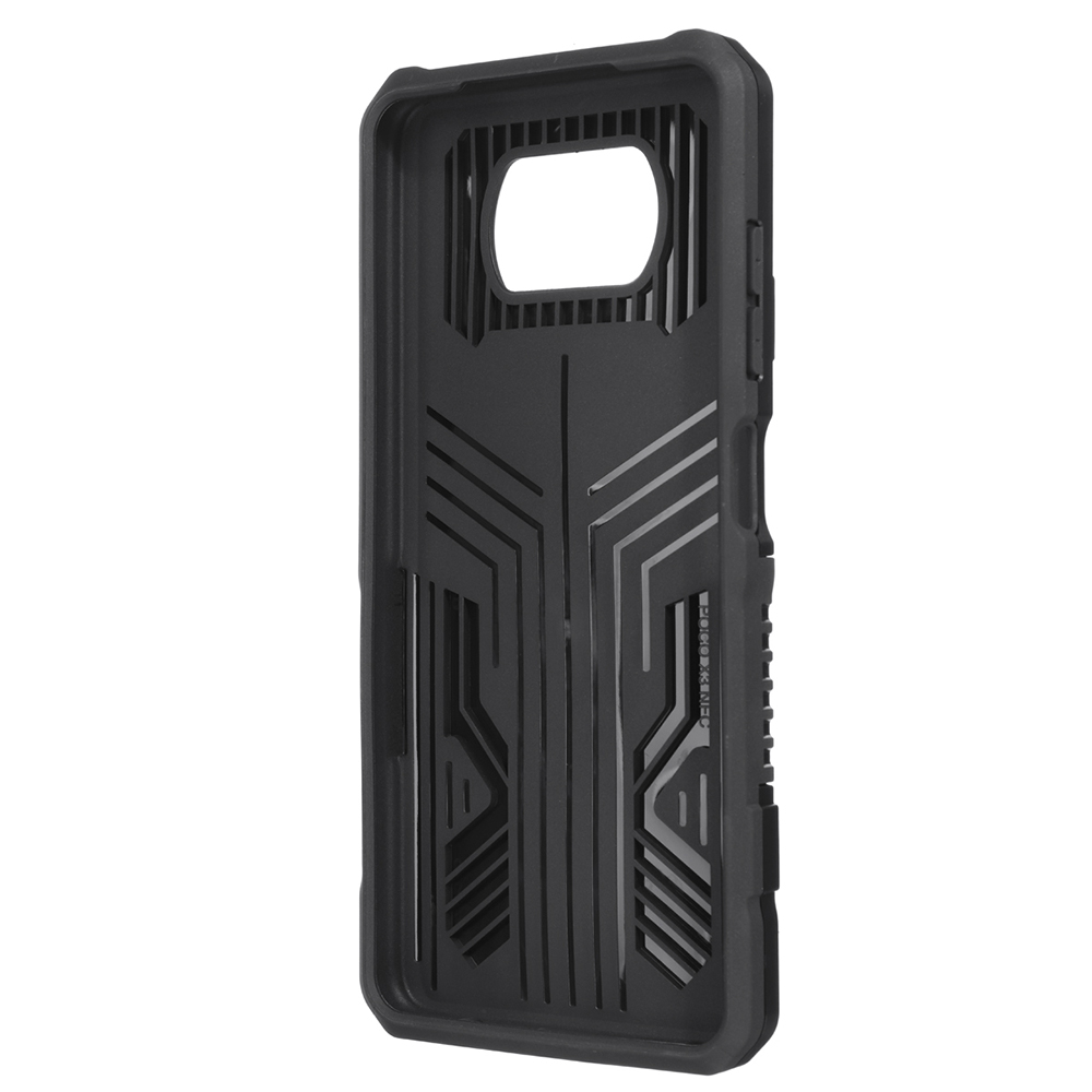 Bakeey--for-POCO-X3-PRO---POCO-X3-NFC-Case-Dual-Layer-Rugged-Armor-Magnetic-with-Belt-Clip-Stand-Non-1800060-14