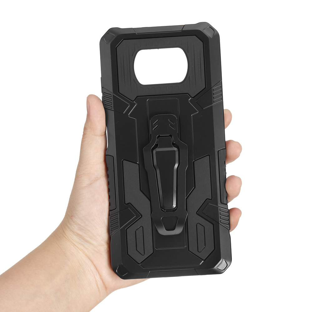 Bakeey--for-POCO-X3-PRO---POCO-X3-NFC-Case-Dual-Layer-Rugged-Armor-Magnetic-with-Belt-Clip-Stand-Non-1800060-16
