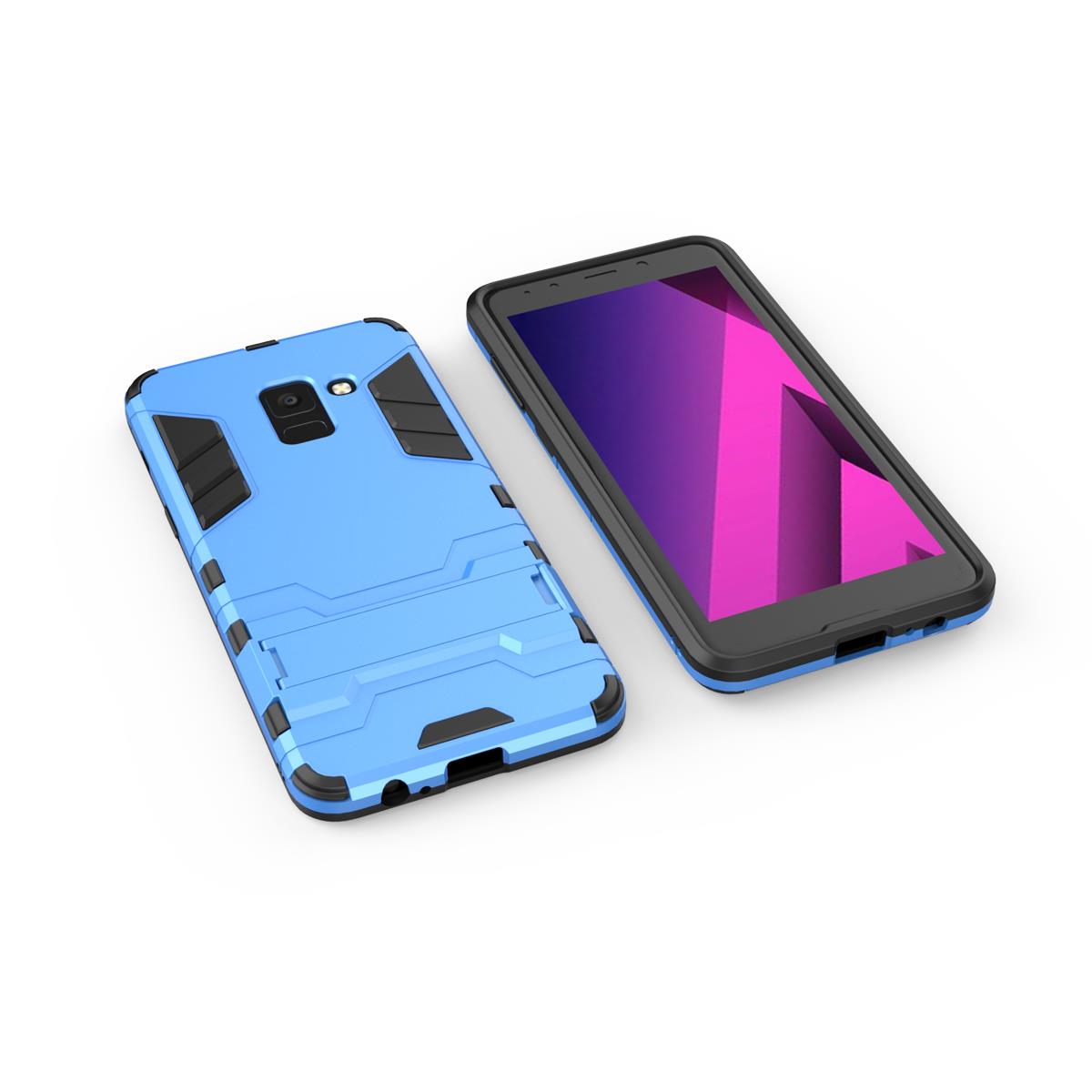 Bakeey-2-in-1-Armor-Kickstand-Hard-PC-Protective-Case-for-Samsung-Galaxy-A8-Plus-2018-1297009-6
