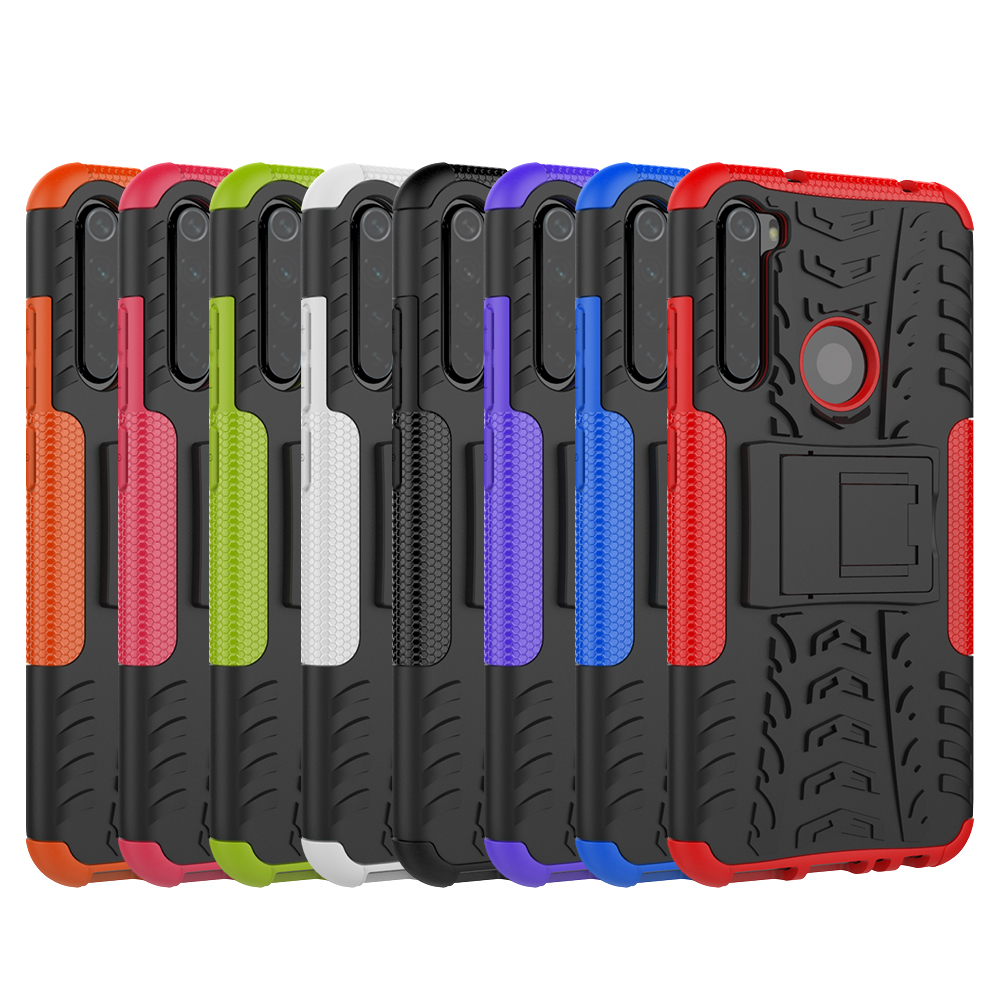 Bakeey-2-in-1-Armor-Shockproof-Non-slip-with-Bracket-Stand-Protective-Case-for-Xiaomi-Redmi-Note-8-N-1614678-8