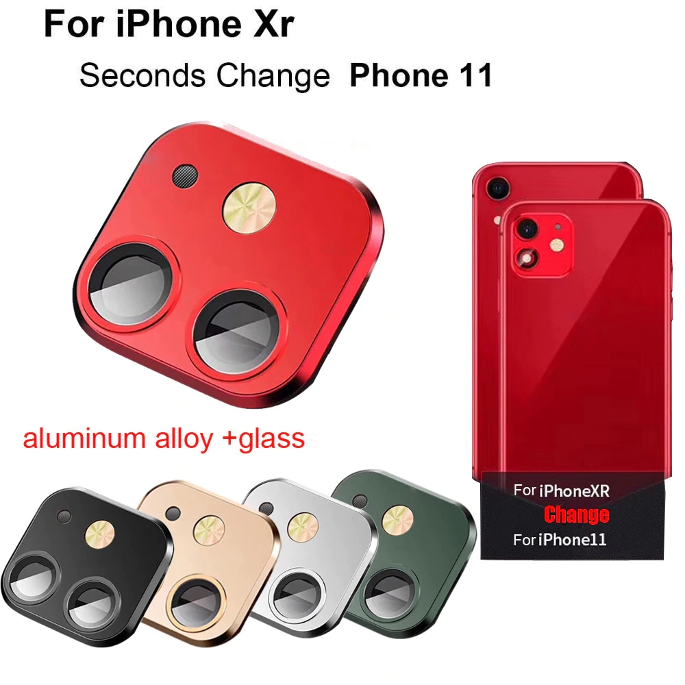 Bakeey-3-in-1-Converted-Change-XR-to-11-Second-Change-Anti-scratch-Phone-Camera-Lens-Protector--Rear-1598182-3