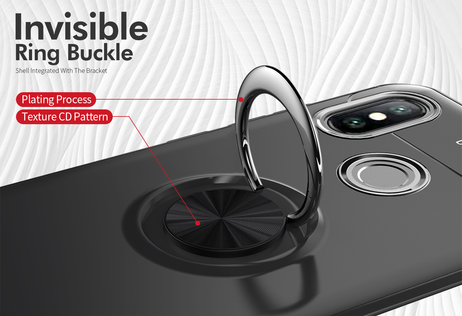 Bakeey-360deg-Adjustable-Metal-Ring-Magnetic-PC-Protective-Case-for-Xiaomi-Mi-A2--Xiaomi-Mi-6X-Non-o-1344775-3