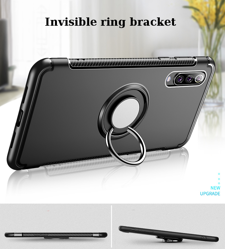 Bakeey-360deg-Rotating-Ring-Holder-Magnetic-Adsorption-Shockproof-Protective-Case-for-Xiaomi-Mi9--Mi-1532514-2
