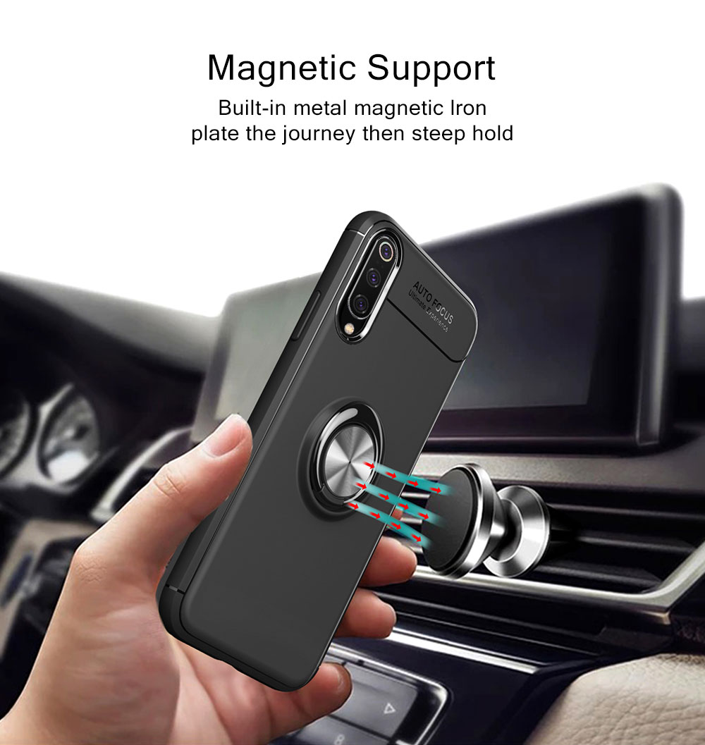 Bakeey-360deg-Rotating-Ring-Holder-Magnetic-Adsorption-Shockproof-Protective-Case-for-Xiaomi-Mi9-SE--1503957-1