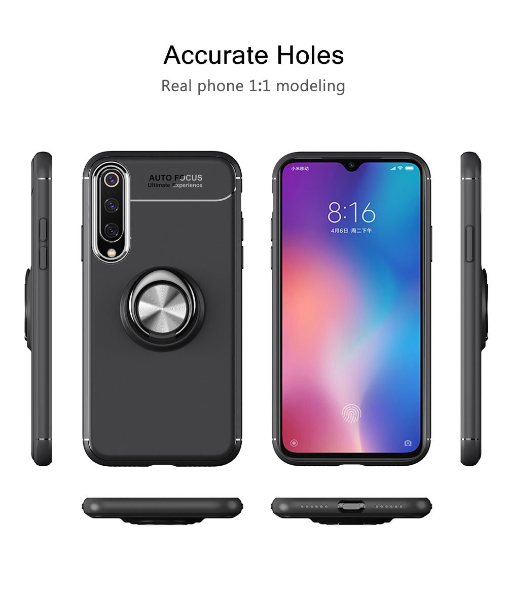 Bakeey-360deg-Rotating-Ring-Holder-Magnetic-Adsorption-Shockproof-Protective-Case-for-Xiaomi-Mi9-SE--1503957-2