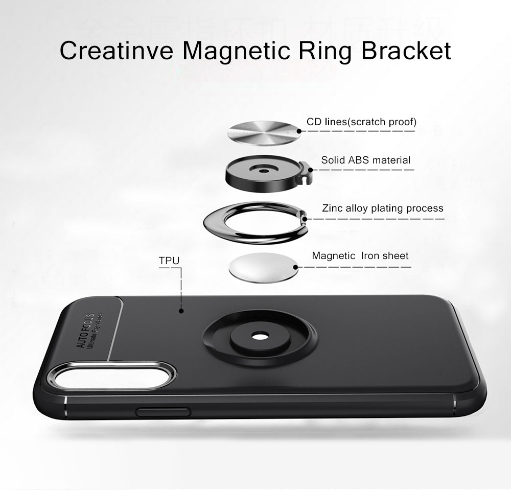 Bakeey-360deg-Rotating-Ring-Holder-Magnetic-Adsorption-Shockproof-Protective-Case-for-Xiaomi-Mi9-SE--1503957-5