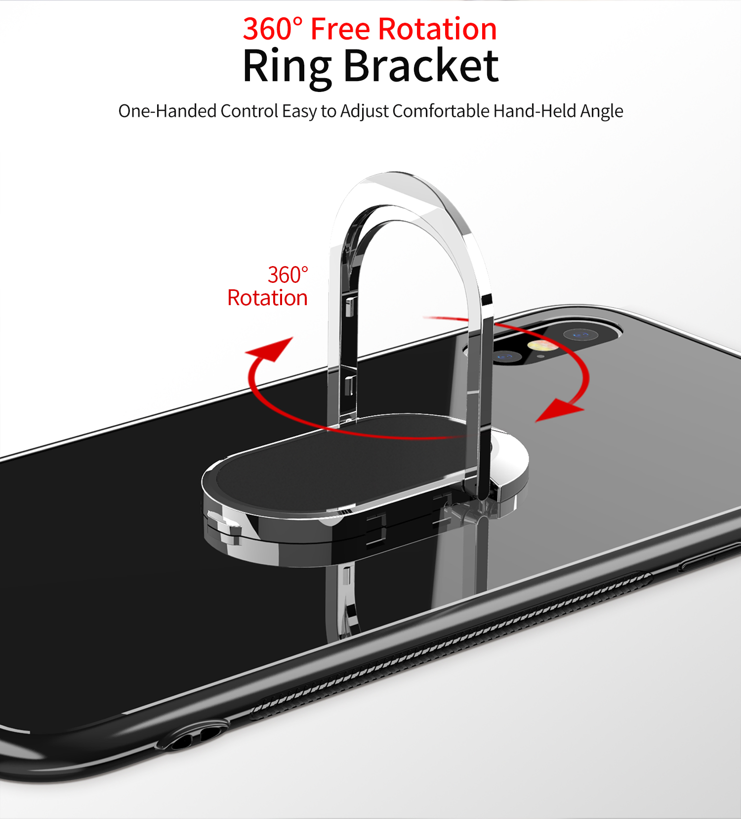 Bakeey-360deg-Rotation-Ring-Kickstand-Magnetic-Glass-Protective-Case-for-iPhone-X-1320685-5