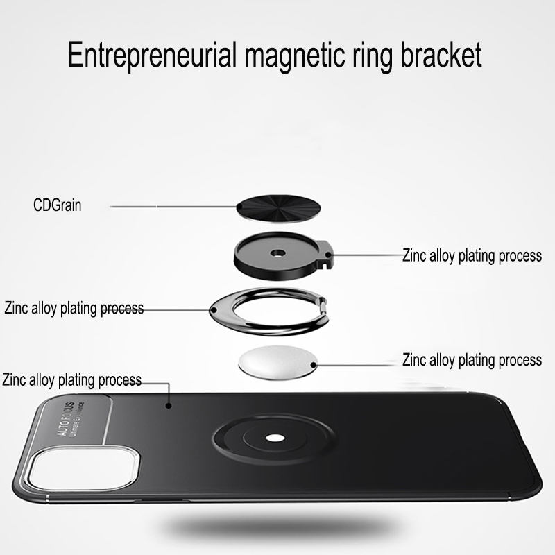 Bakeey-360ordm-Rotating-Magnetic-Ring-Holder-Soft-Silicone-Shockproof-Protective-Case-for-iPhone-11--1570321-5
