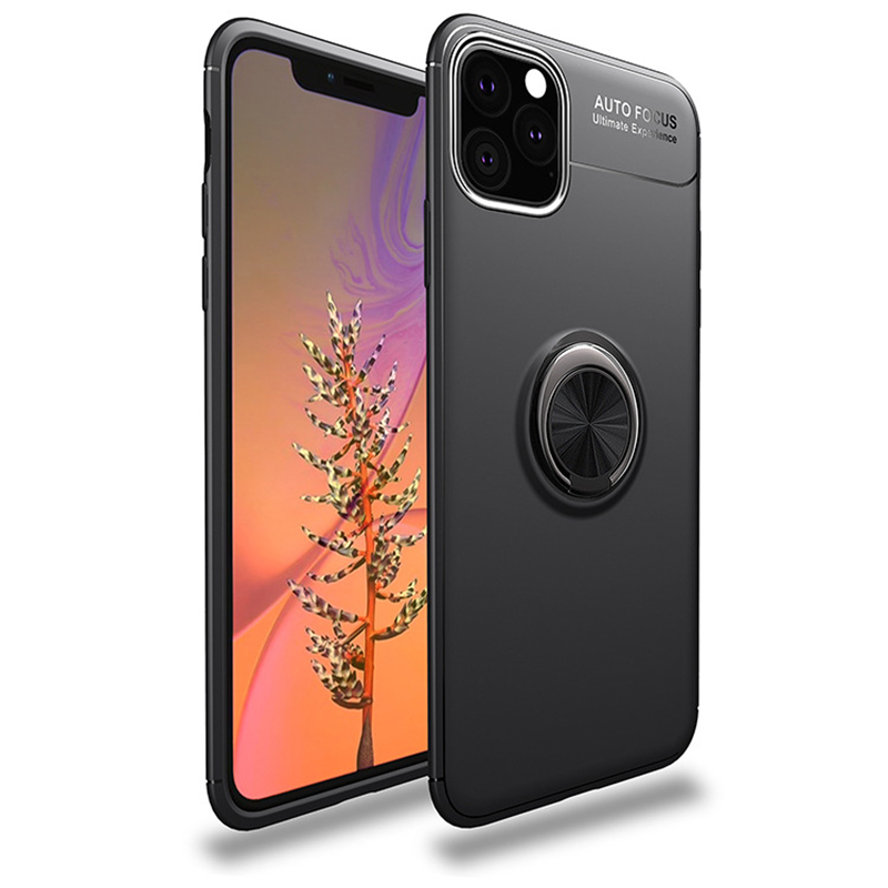 Bakeey-360ordm-Rotating-Magnetic-Ring-Holder-Soft-Silicone-Shockproof-Protective-Case-for-iPhone-11--1570321-9