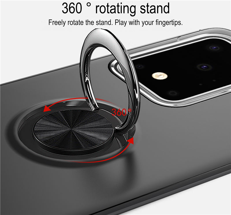 Bakeey-360ordm-Rotating-Magnetic-Ring-Holder-Soft-TPU-Shockproof-Protective-Case-for-Samsung-Galaxy--1628056-5