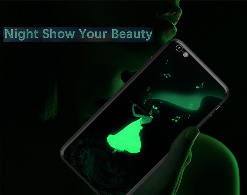 Bakeey-3D-Night-Luminous-Tempered-Glass-Protective-Case-for-iPhone-66s-1311664-5