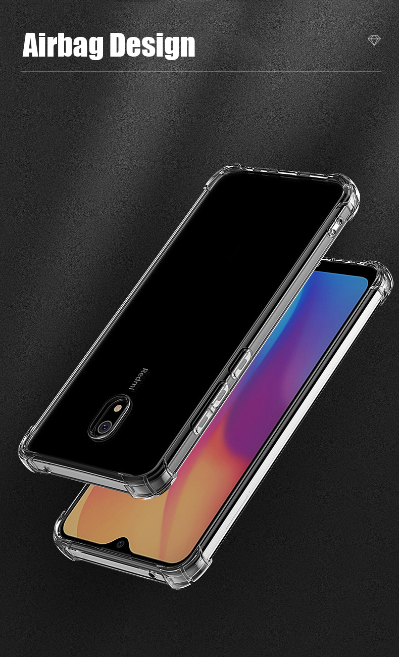 Bakeey-Air-Bag-Shockproof-Transparent-Soft-TPU-Protective-Case-for-Xiaomi-Redmi-8A-Non-original-1590525-5