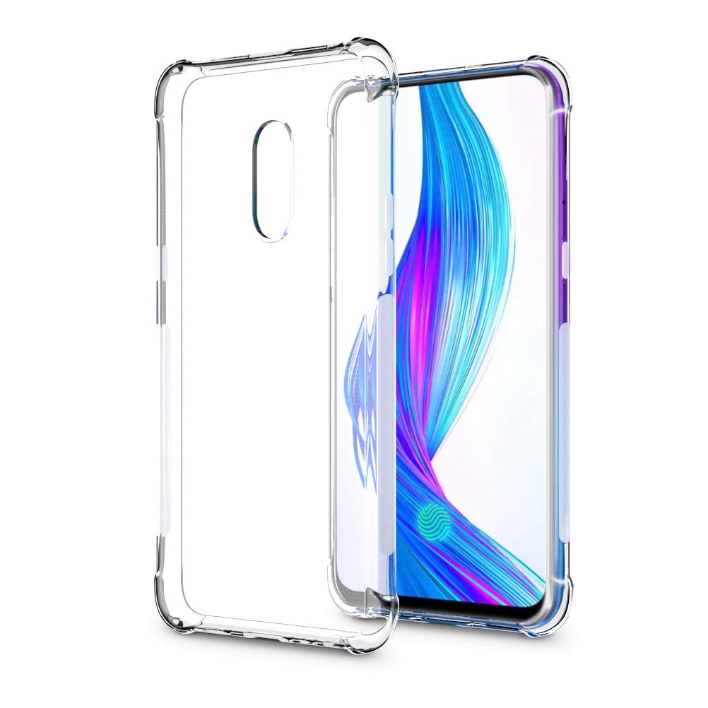Bakeey-Air-Cushion-Corner-Shockproof-Transparent-Soft-TPU-Back-Cover-Protective-Case-for-OPPO-realme-1540337-1