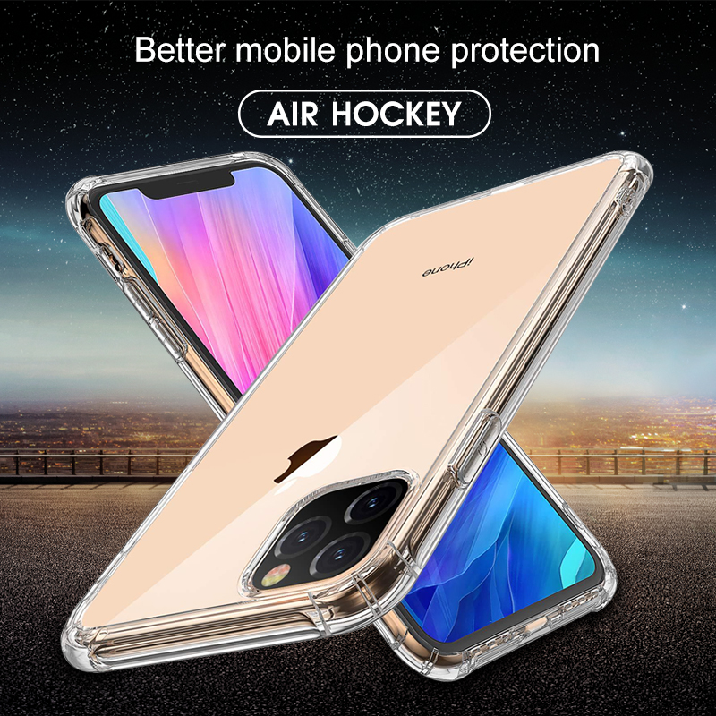Bakeey-Airbag-Soft-TPU-Transparent-Shockproof-Protective-Case-for-iPhone-11-Pro-58-inch-1580790-2