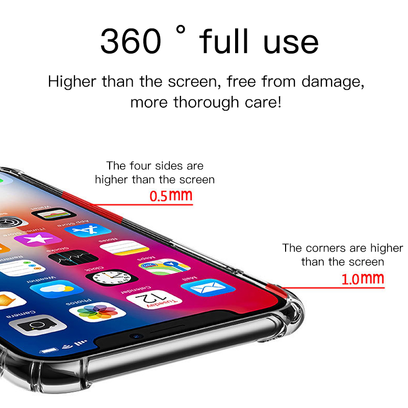 Bakeey-Airbag-Soft-TPU-Transparent-Shockproof-Protective-Case-for-iPhone-11-Pro-58-inch-1580790-3