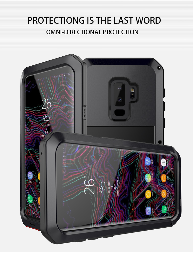 Bakeey-Aluminum-Alloy-Warterproof-Shockproof-Dirproof-Protective-Case-For-Samsung-Galaxy-S9-1435715-6