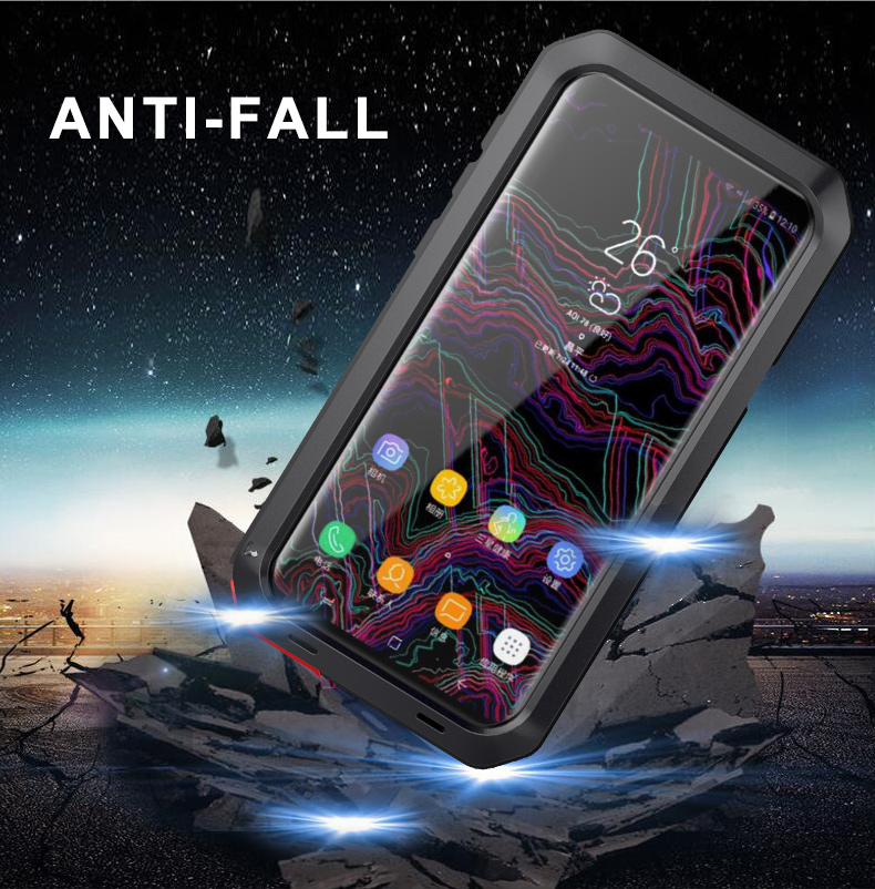 Bakeey-Aluminum-Alloy-Warterproof-Shockproof-Dirproof-Protective-Case-For-Samsung-Galaxy-S9-1435715-8