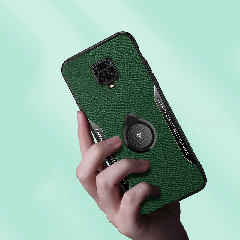 Bakeey-Anti-Fingerprint-Anti-Slip-Magnetic-Adsorption-with-Finger-Ring-Holder-Stand-TPU-Protective-C-1734419-1