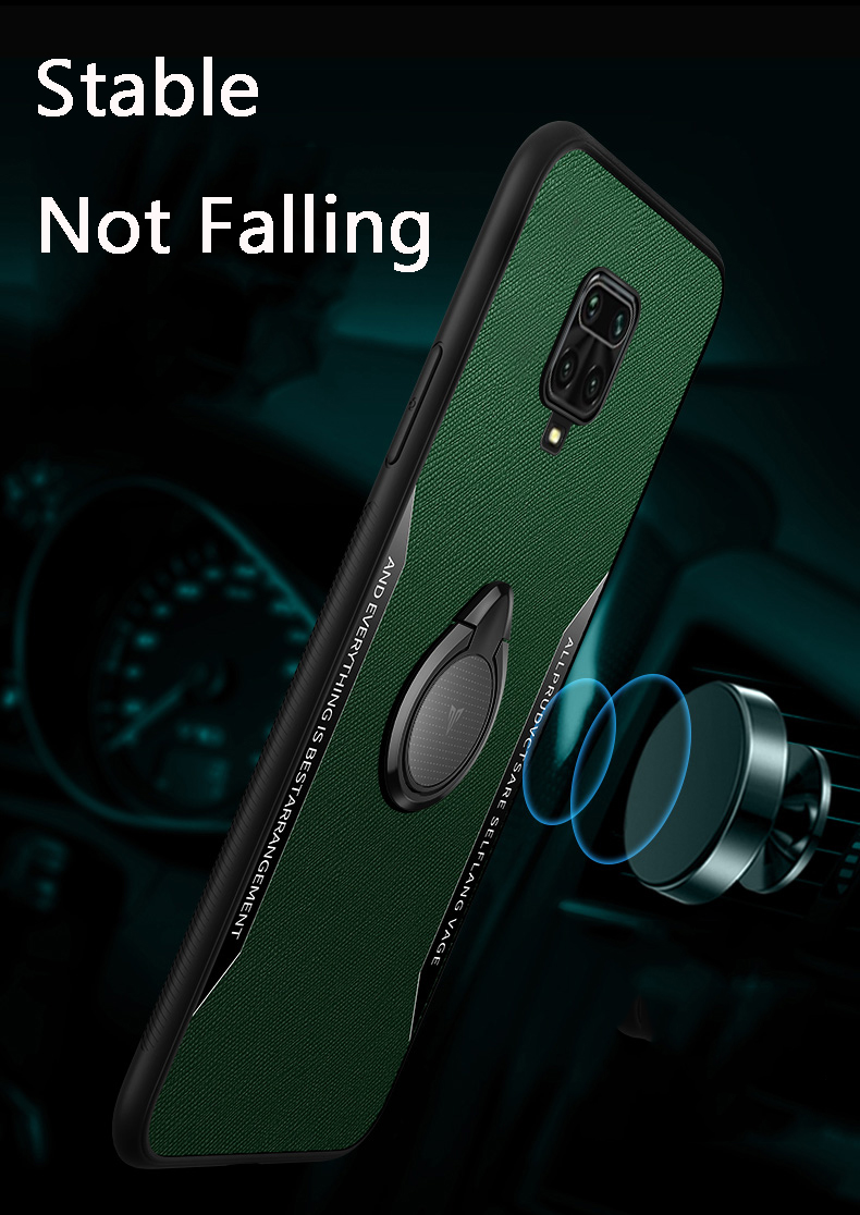 Bakeey-Anti-Fingerprint-Anti-Slip-Magnetic-Adsorption-with-Finger-Ring-Holder-Stand-TPU-Protective-C-1734419-10