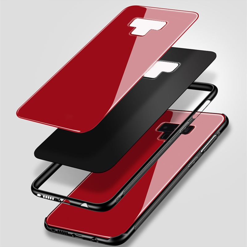 Bakeey-Anti-Scratch-Tempered-Glass-TPU-Protective-Case-For-Samsung-Galaxy-Note-9-1334372-5