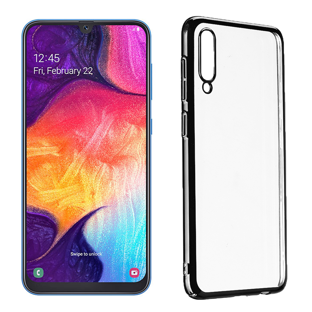 Bakeey-Anti-Scratch-Transparent-Plating-Hard-PC-Protective-Case-for-Samsung-Galaxy-A50-2019-1562478-1