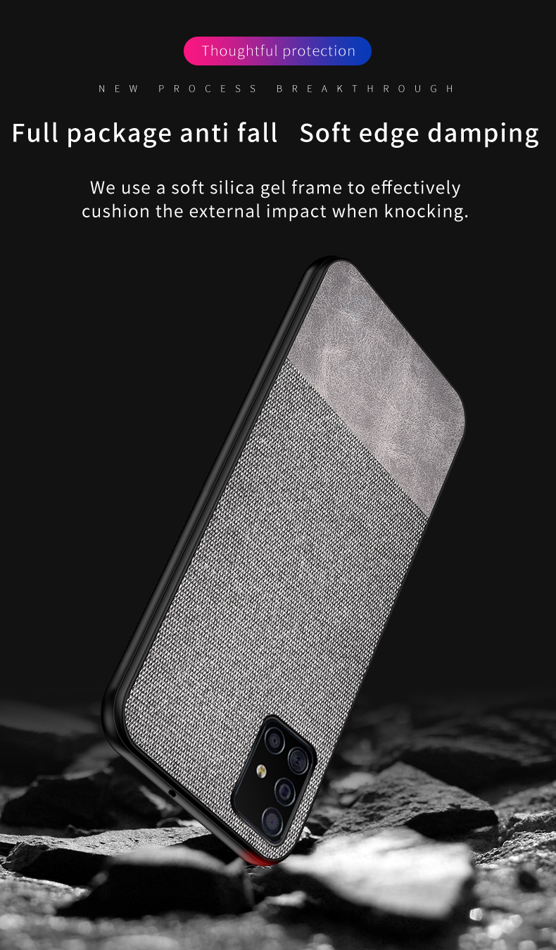 Bakeey-Anti-fingerprint-Cotton-Cloth-PU-Leather-Protective-Case-for-Samsung-Galaxy-A51-2019-1628063-7