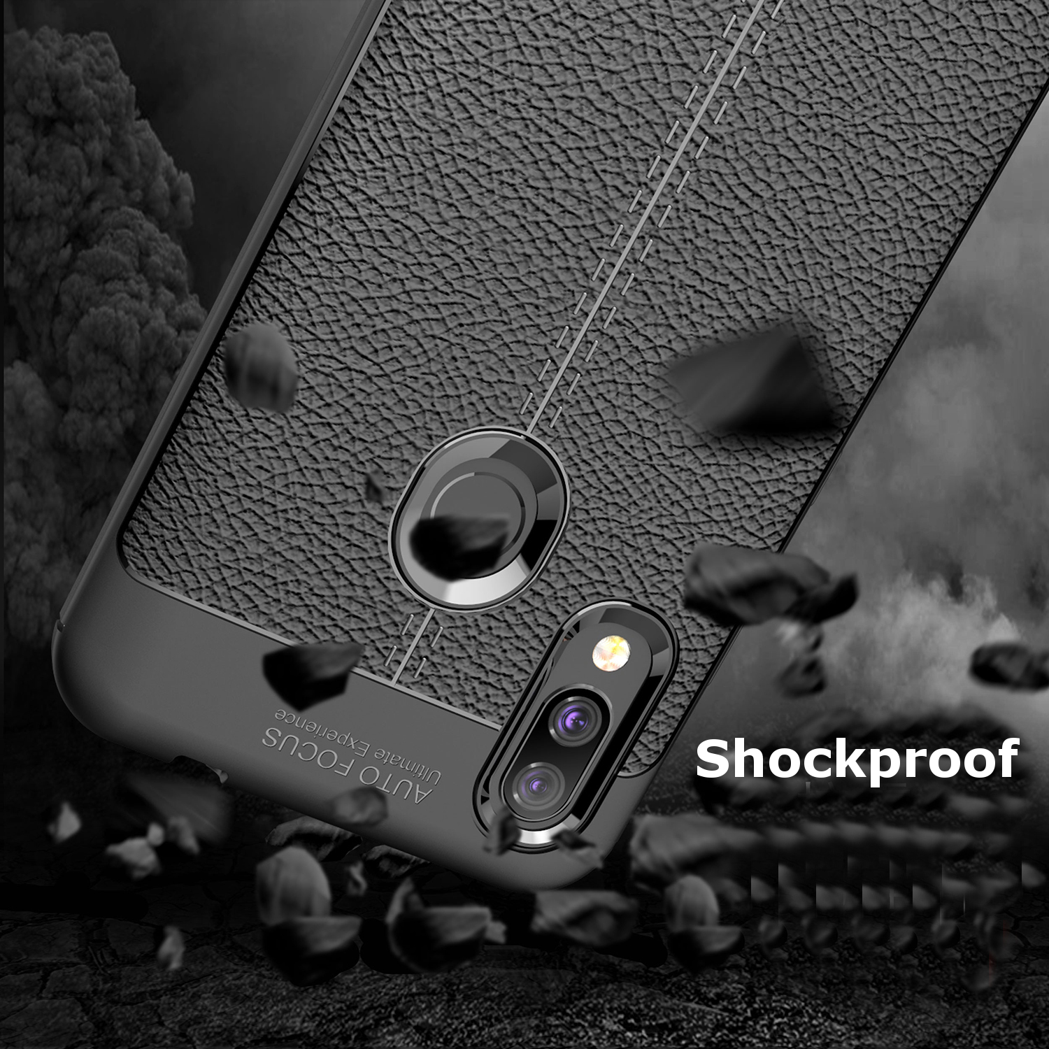 Bakeey-Anti-fingerprint-Litchi-Silicone-Soft-Protective-Case-for-Xiaomi-Redmi-7-Redmi-Y3-Non-origina-1470210-4