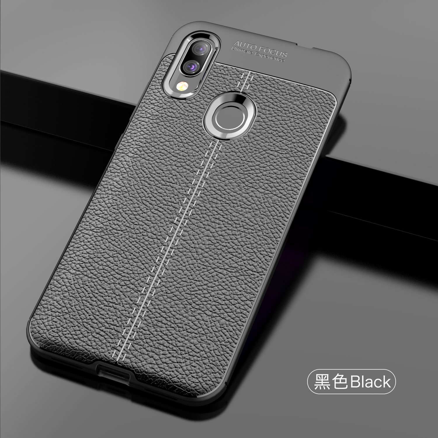 Bakeey-Anti-fingerprint-Litchi-Silicone-Soft-Protective-Case-for-Xiaomi-Redmi-7-Redmi-Y3-Non-origina-1470210-9