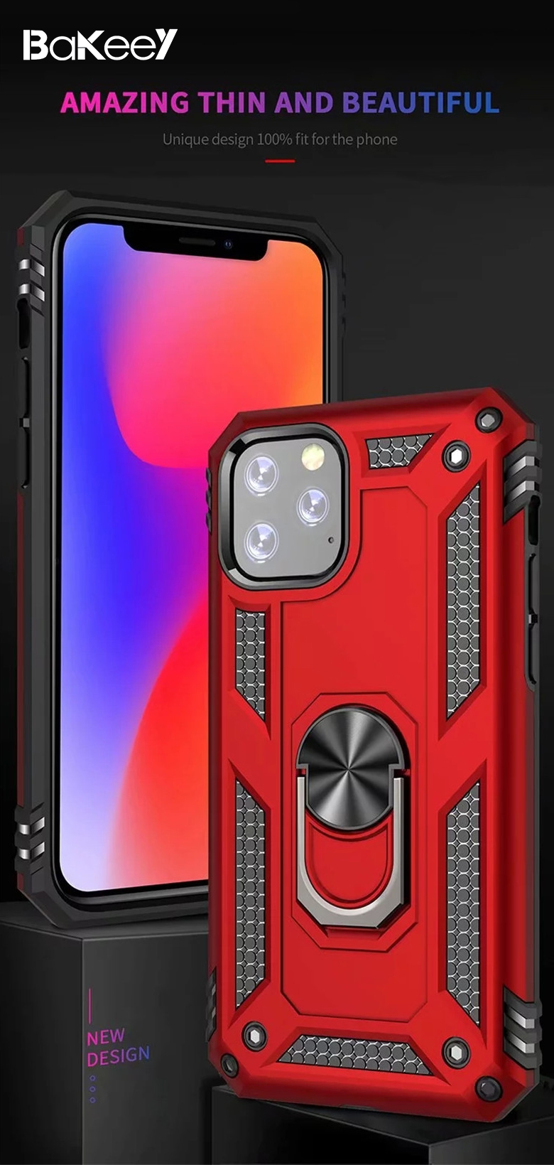 Bakeey-Armor-Magnetic-360-Degree-Rotating-Ring-Holder-PC-Shockproof-Protective-Case-for-iPhone-11-Pr-1639964-1
