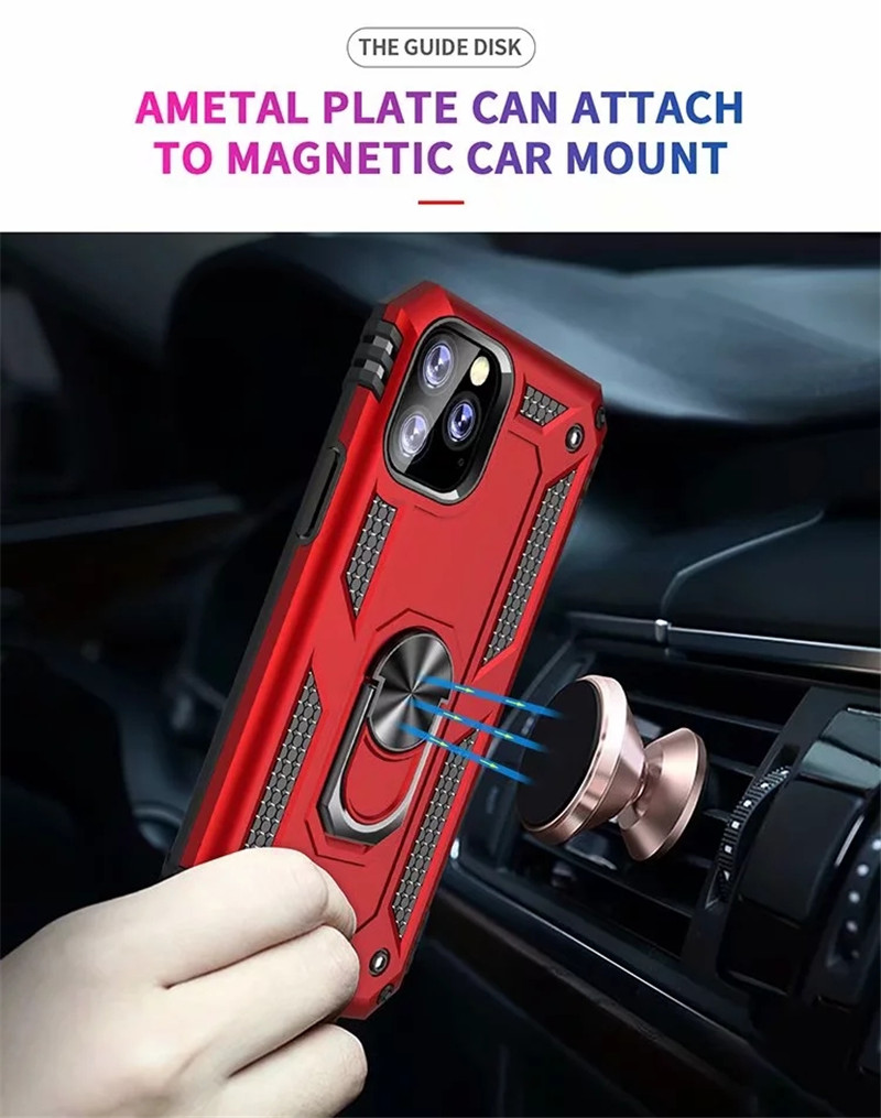 Bakeey-Armor-Magnetic-360-Degree-Rotating-Ring-Holder-PC-Shockproof-Protective-Case-for-iPhone-11-Pr-1639964-5
