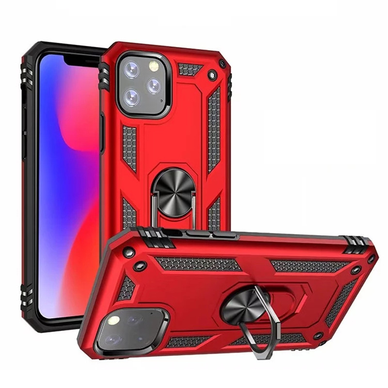 Bakeey-Armor-Magnetic-360-Degree-Rotating-Ring-Holder-PC-Shockproof-Protective-Case-for-iPhone-11-Pr-1639964-10