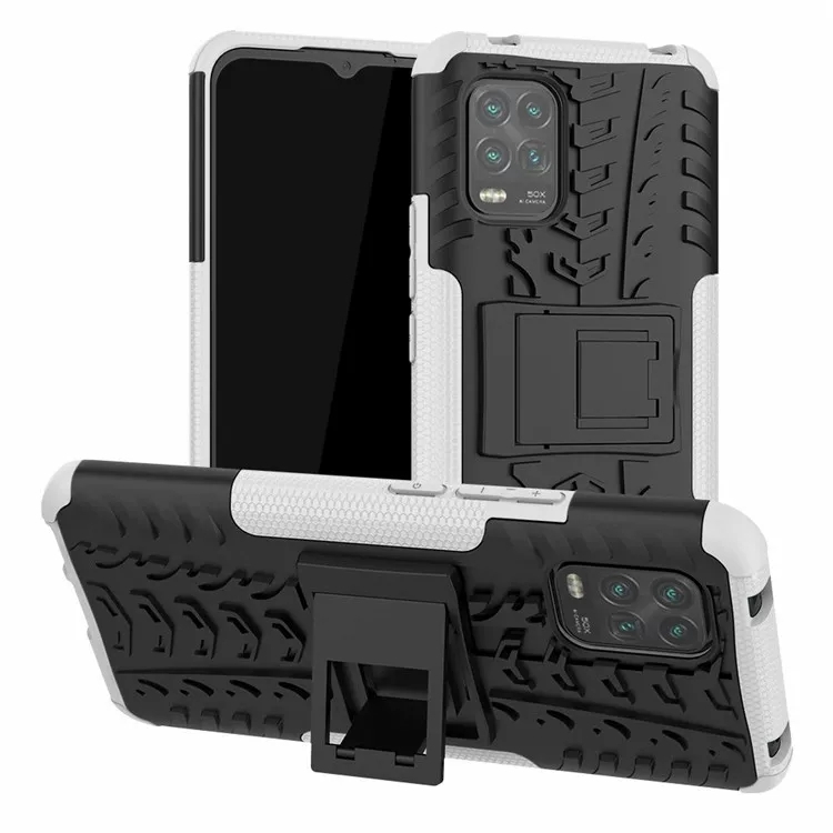 Bakeey-Armor-Shock-Proof-Hard-PC-with-Folded-Stand-Protective-Case-for-Xiaomi-Mi-10-Lite-Non-origina-1714537-11