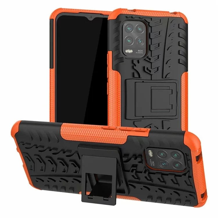 Bakeey-Armor-Shock-Proof-Hard-PC-with-Folded-Stand-Protective-Case-for-Xiaomi-Mi-10-Lite-Non-origina-1714537-12