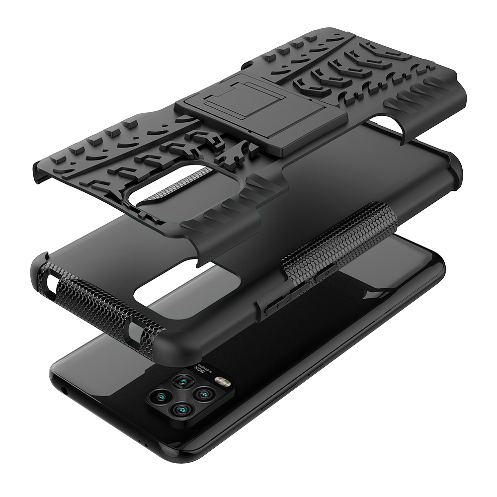 Bakeey-Armor-Shock-Proof-Hard-PC-with-Folded-Stand-Protective-Case-for-Xiaomi-Mi-10-Lite-Non-origina-1714537-3