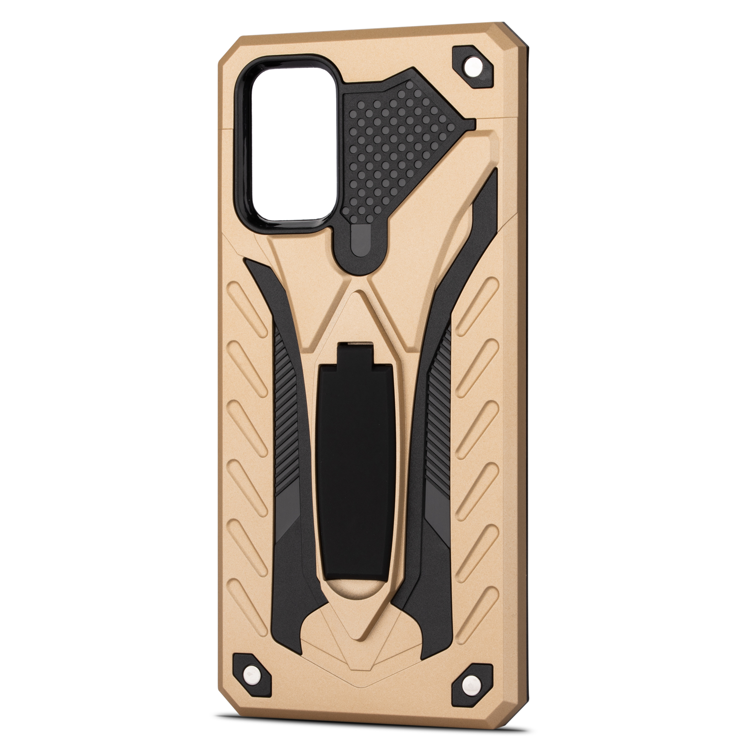 Bakeey-Armor-Shockproof-Anti-Fingerprint-with-Ring-Bracket-Stand-PC--TPU-Protective-Case-for-Samsung-1725963-11