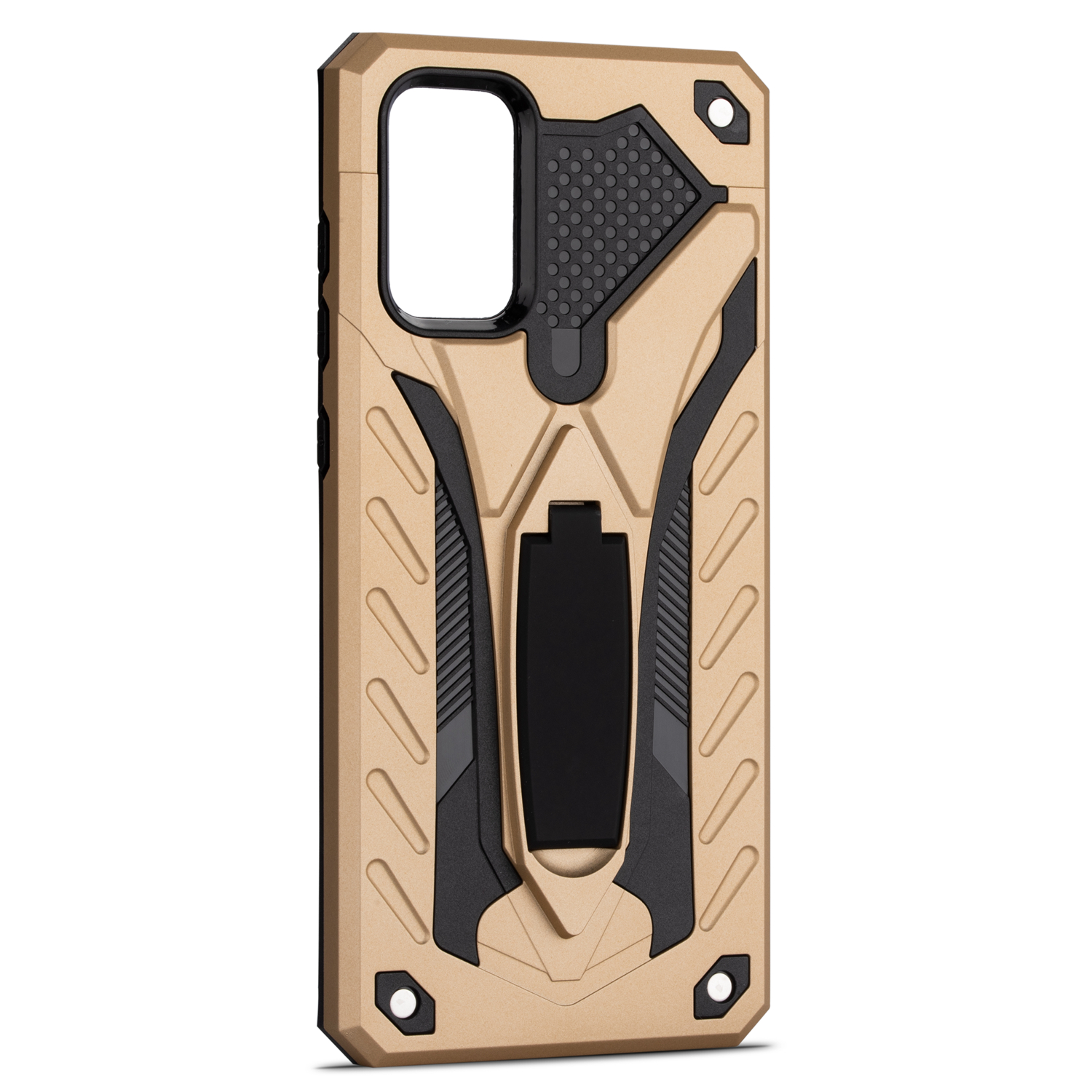 Bakeey-Armor-Shockproof-Anti-Fingerprint-with-Ring-Bracket-Stand-PC--TPU-Protective-Case-for-Samsung-1725963-12