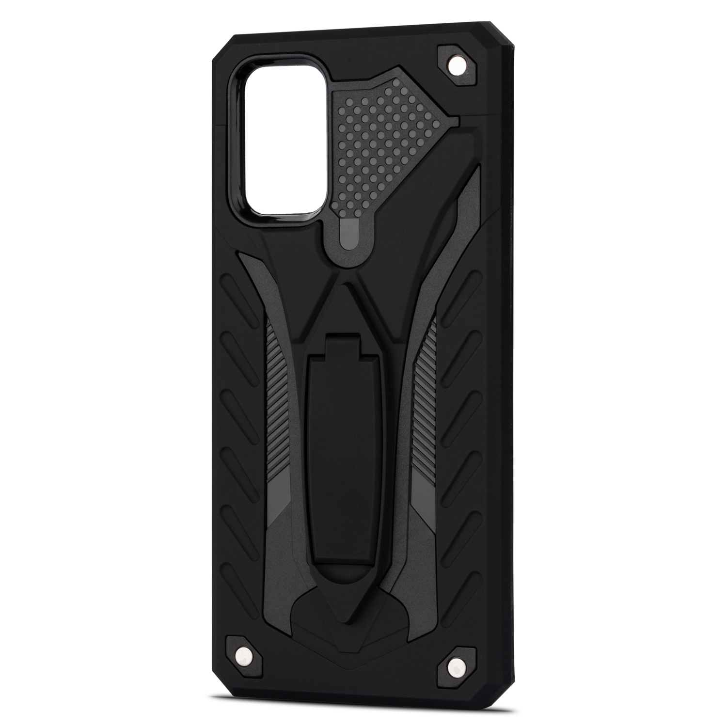 Bakeey-Armor-Shockproof-Anti-Fingerprint-with-Ring-Bracket-Stand-PC--TPU-Protective-Case-for-Samsung-1725963-3
