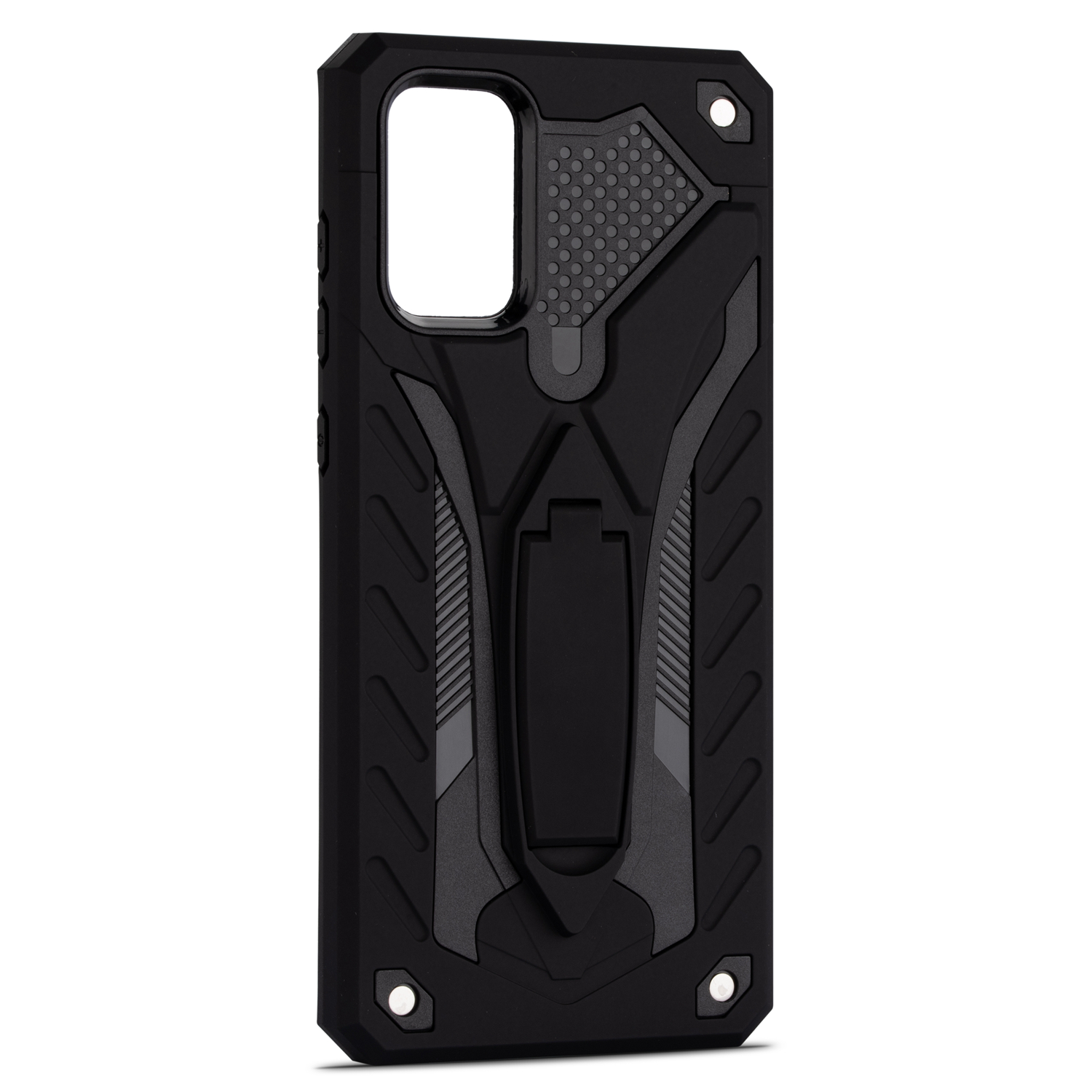 Bakeey-Armor-Shockproof-Anti-Fingerprint-with-Ring-Bracket-Stand-PC--TPU-Protective-Case-for-Samsung-1725963-4