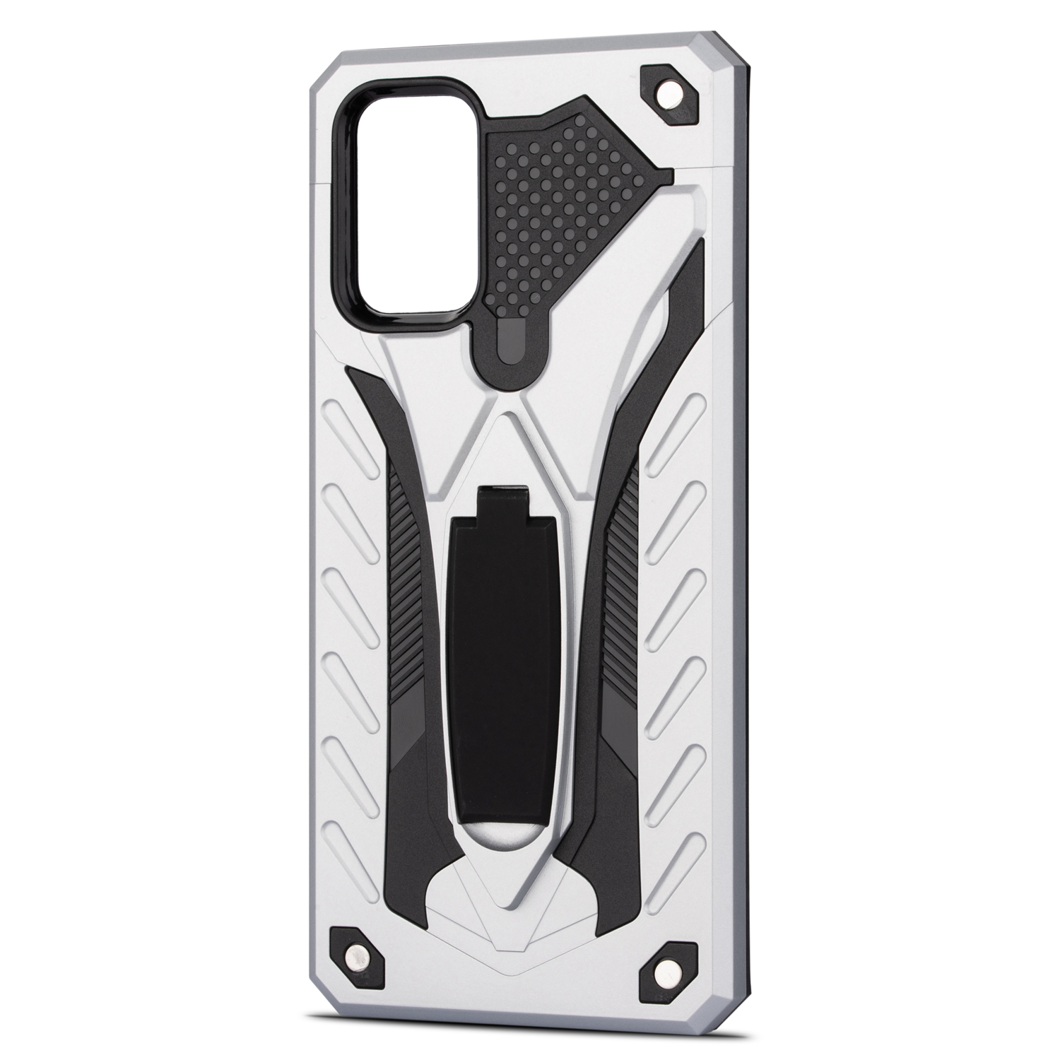 Bakeey-Armor-Shockproof-Anti-Fingerprint-with-Ring-Bracket-Stand-PC--TPU-Protective-Case-for-Samsung-1725963-5
