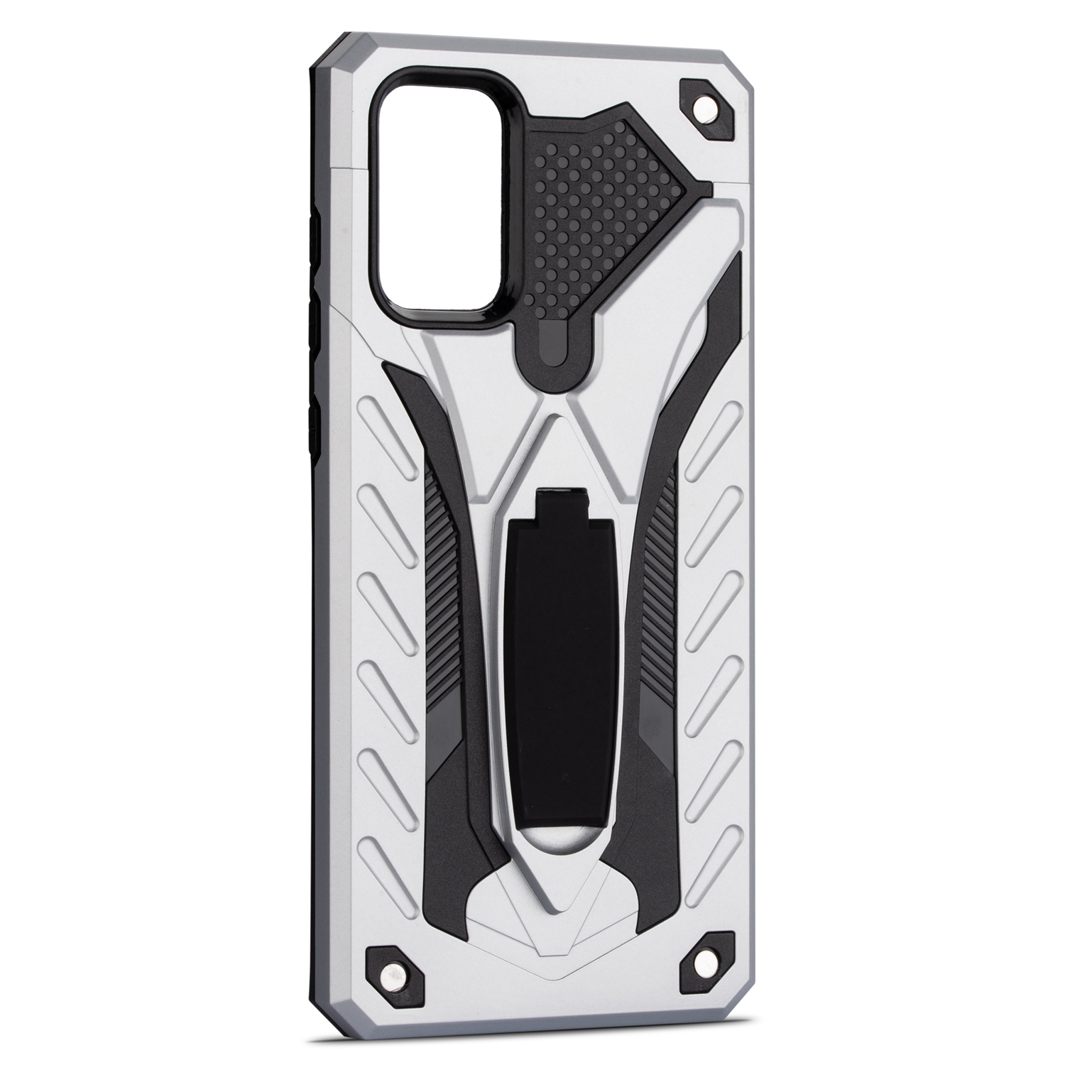 Bakeey-Armor-Shockproof-Anti-Fingerprint-with-Ring-Bracket-Stand-PC--TPU-Protective-Case-for-Samsung-1725963-6