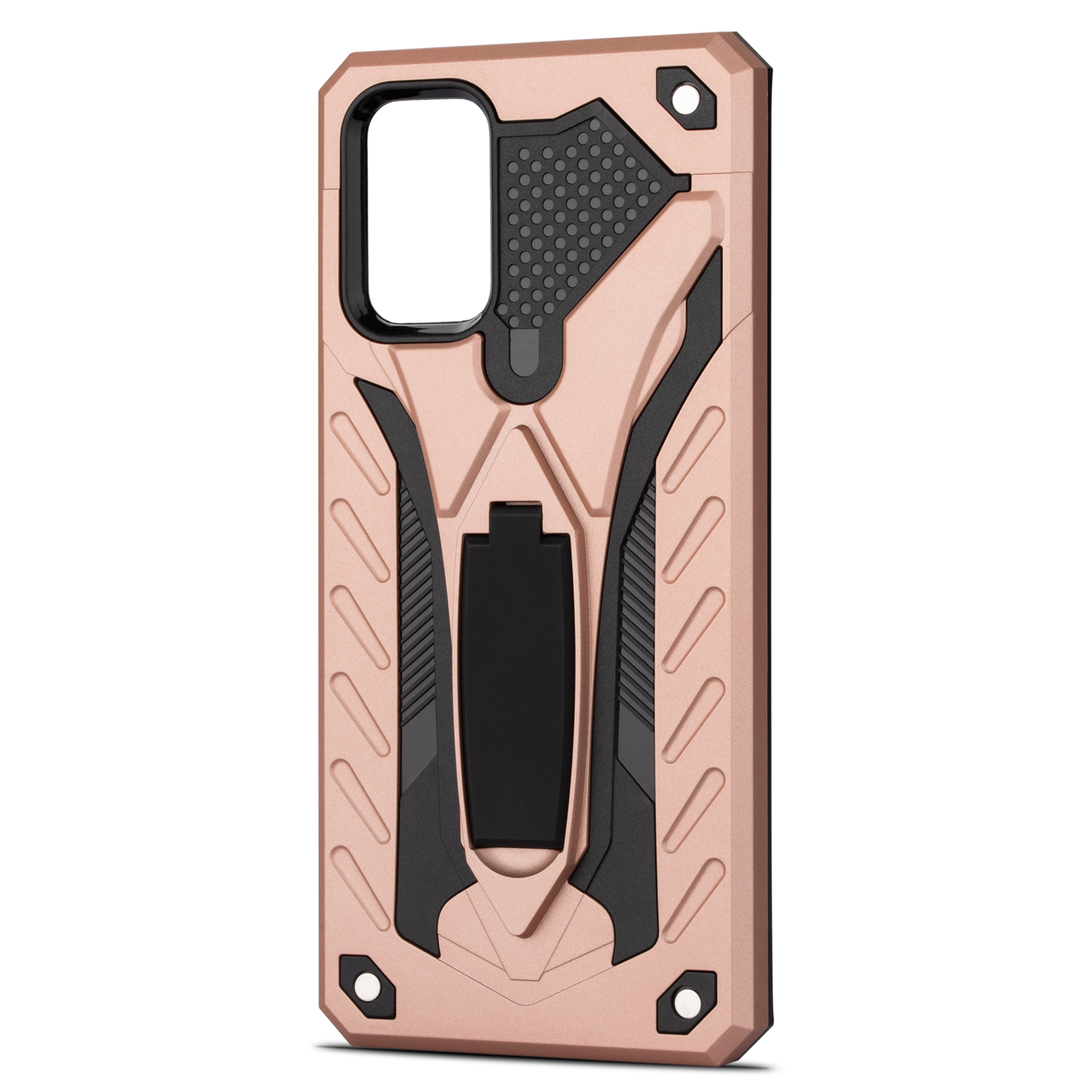 Bakeey-Armor-Shockproof-Anti-Fingerprint-with-Ring-Bracket-Stand-PC--TPU-Protective-Case-for-Samsung-1725963-9