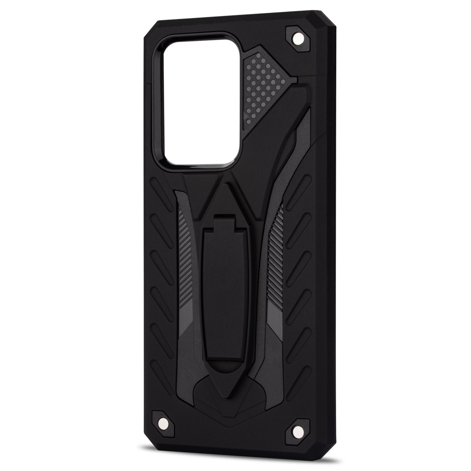 Bakeey-Armor-Shockproof-Anti-Fingerprint-with-Ring-Bracket-Stand-PC--TPU-Protective-Case-for-Samsung-1725980-2