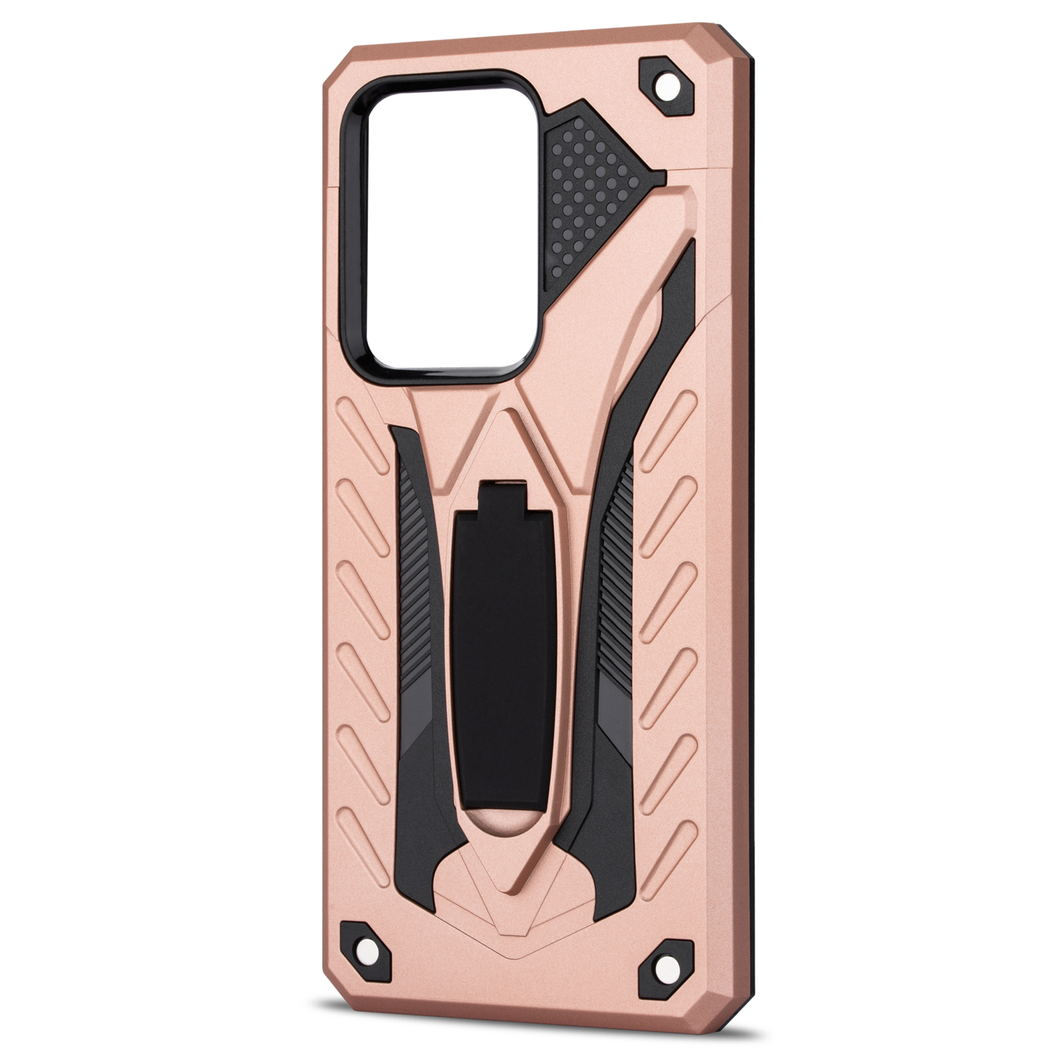 Bakeey-Armor-Shockproof-Anti-Fingerprint-with-Ring-Bracket-Stand-PC--TPU-Protective-Case-for-Samsung-1725980-12