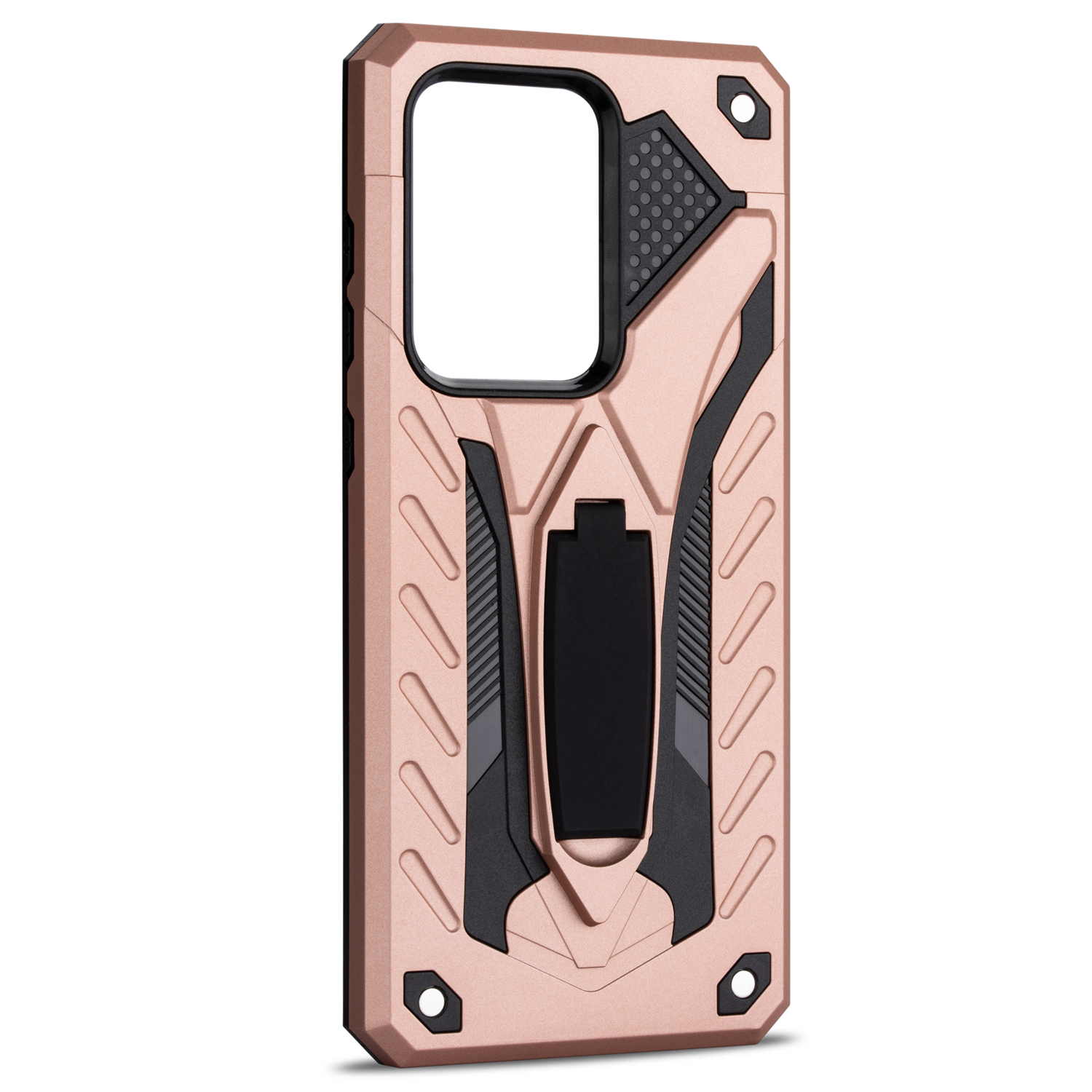 Bakeey-Armor-Shockproof-Anti-Fingerprint-with-Ring-Bracket-Stand-PC--TPU-Protective-Case-for-Samsung-1725980-13