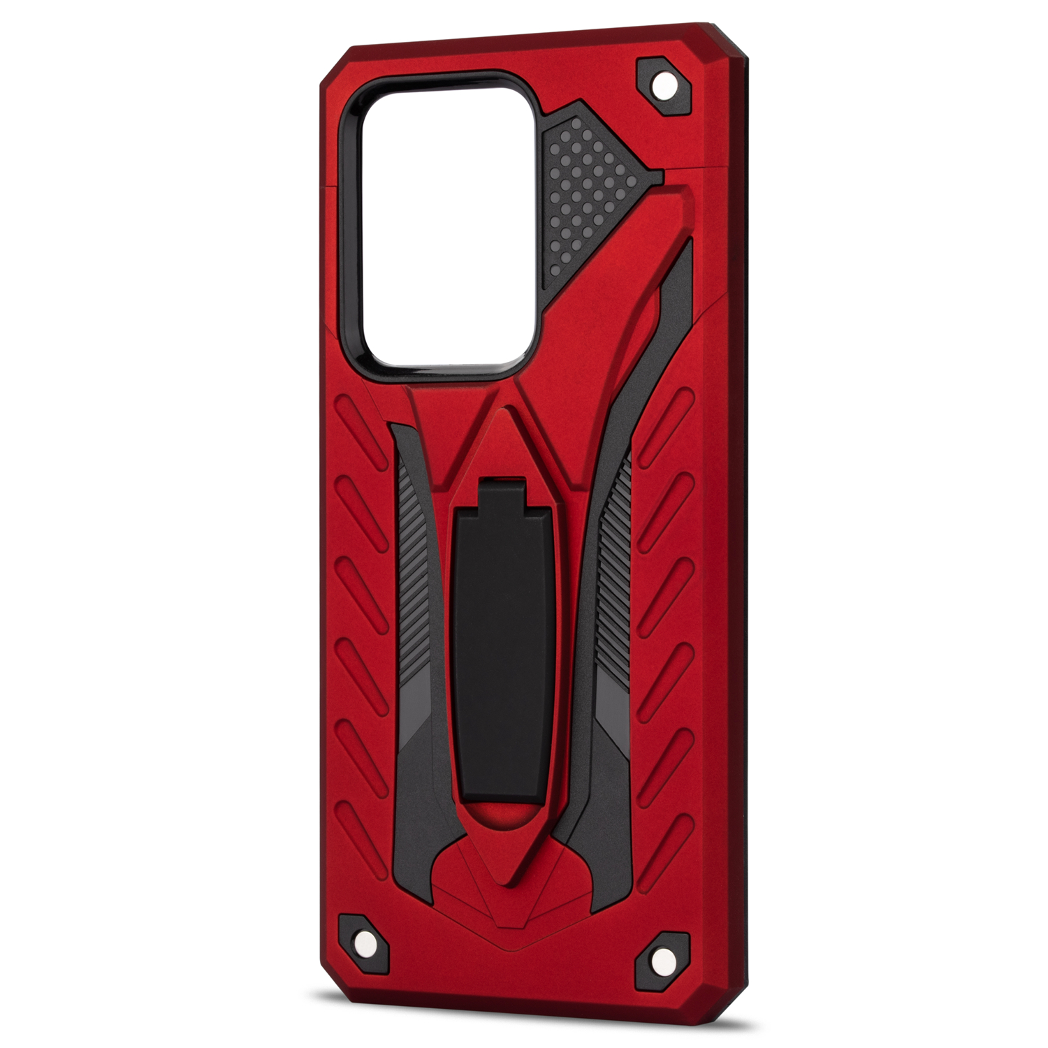 Bakeey-Armor-Shockproof-Anti-Fingerprint-with-Ring-Bracket-Stand-PC--TPU-Protective-Case-for-Samsung-1725980-8