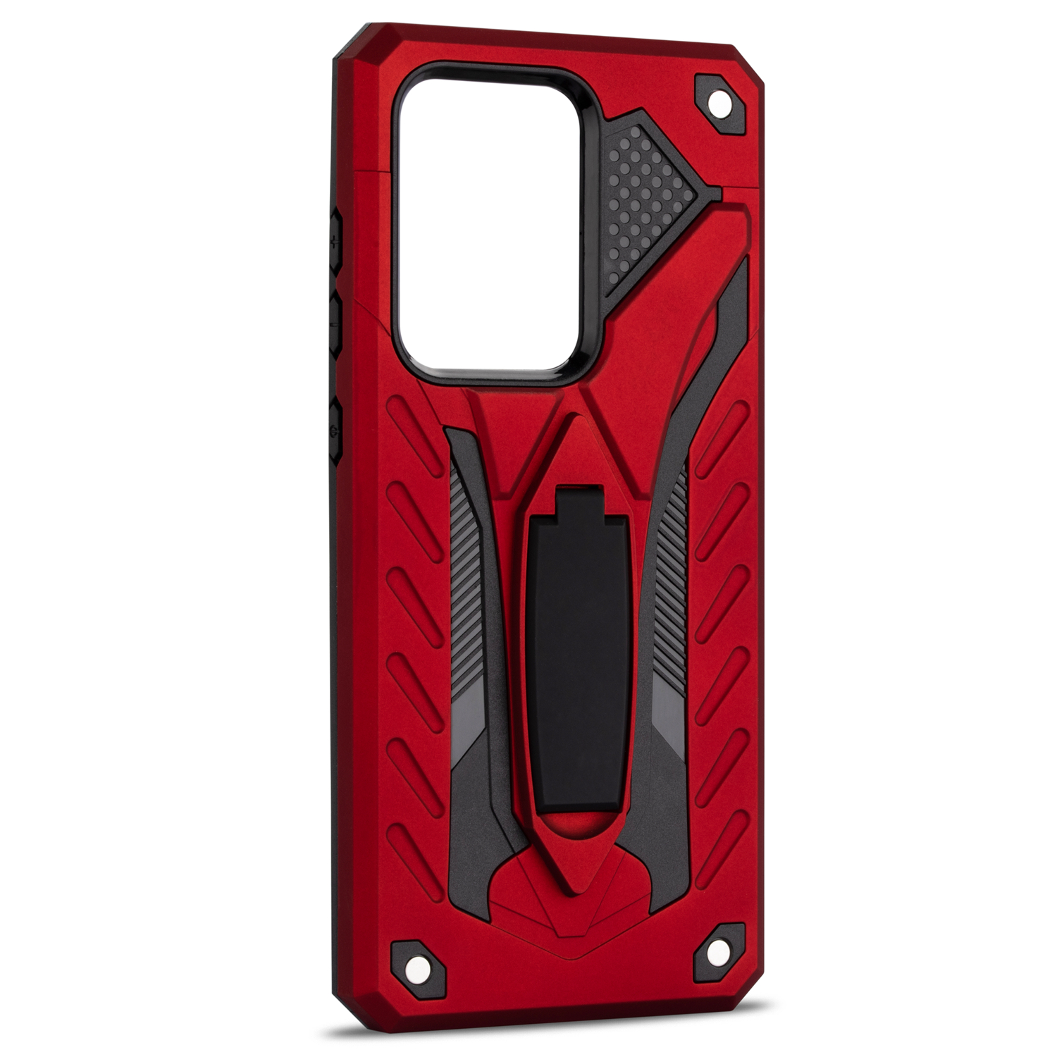 Bakeey-Armor-Shockproof-Anti-Fingerprint-with-Ring-Bracket-Stand-PC--TPU-Protective-Case-for-Samsung-1725980-9