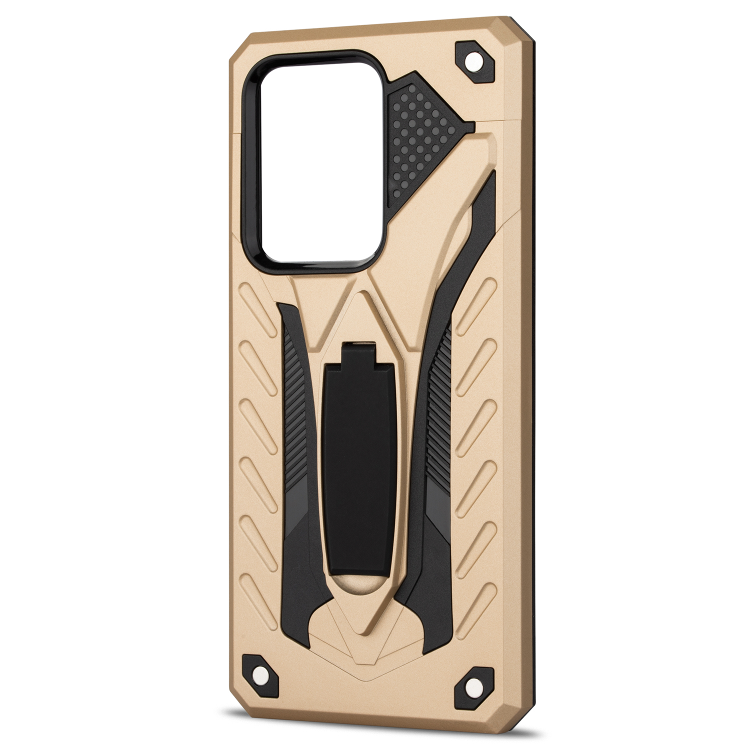 Bakeey-Armor-Shockproof-Anti-Fingerprint-with-Ring-Bracket-Stand-PC--TPU-Protective-Case-for-Samsung-1725980-10