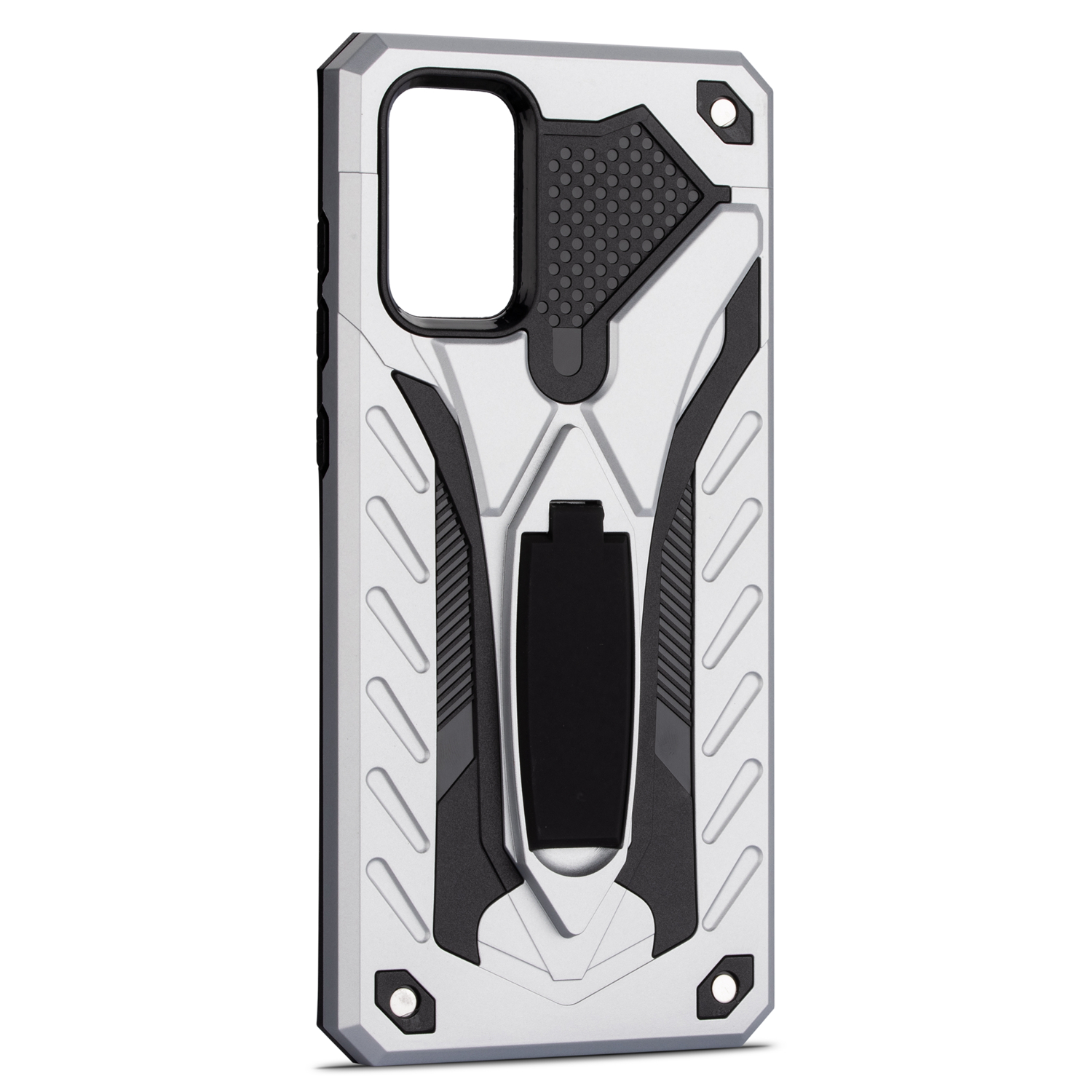 Bakeey-Armor-Shockproof-Anti-Fingerprint-with-Ring-Bracket-Stand-PC--TPU-Protective-Case-for-Samsung-1726005-12